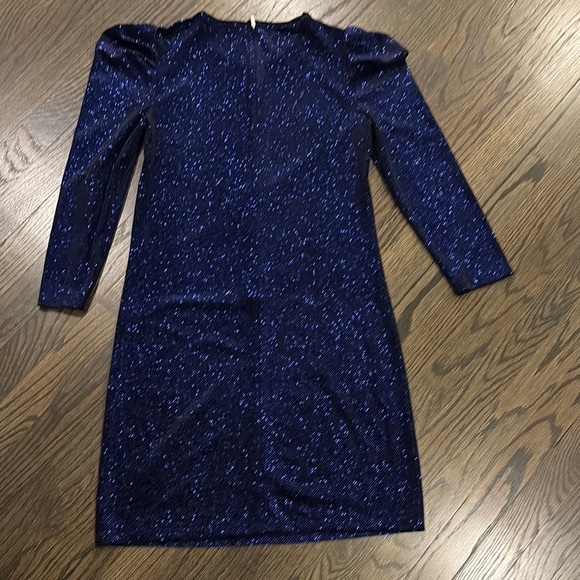 Sparkling Blue Women’s Dress by Michael Kors (size XS) - Picture 5 of 6
